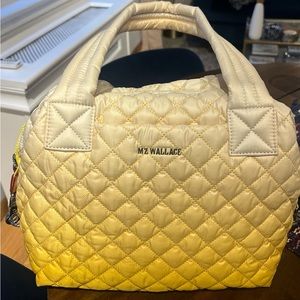 MZ Wallace Bag - yellow gradient - worn once perfect condition!